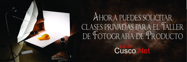Cursos particulares de Fotografia de Producto - Cusco