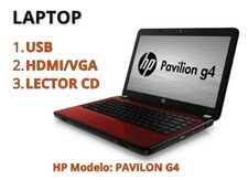 Laptop para proyecciones u otros usos