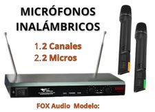  Micrófonos inalámbricos