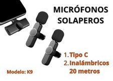 Micrófonos solaperos inalámbricos con entrada tipo C